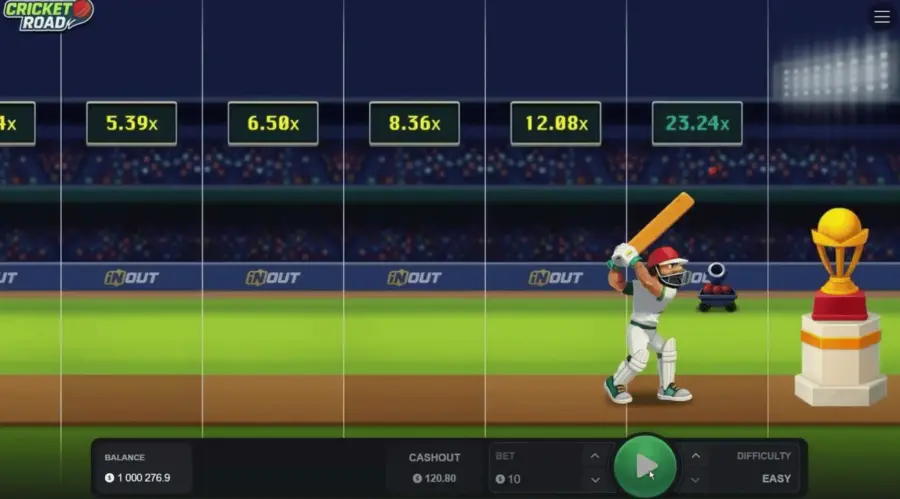Cricket road casino